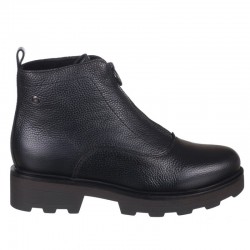 Botines Planos Zapp 6733 Mujer Plomo