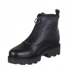 Botines Planos Zapp 6733 Mujer Plomo