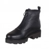 Botines Planos Zapp 6733 Mujer Plomo