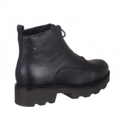 Botines Planos Zapp 6733 Mujer Plomo