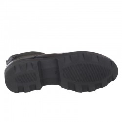 Botines Planos Zapp 6733 Mujer Plomo