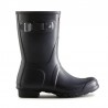 Botas de Agua Hunter Hunter Original Short Mujer Negro