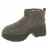 Botines Planos Ugg W Classic Ultra Mini New Mujer Taupe
