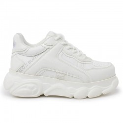 Sneakers Buffalo Cld Echo Vegan Mujer Blanco