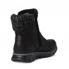Botines Planos Skechers Synergy Mujer Negro-negro