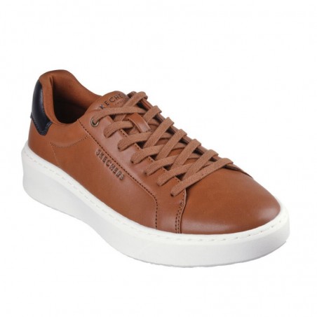 Sneakers Skechers Court Break-suit Sneaker Hombre Cuero