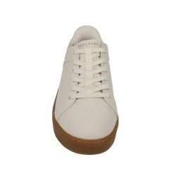Sneakers Skechers Court Break-double Vented Hombre Blanco