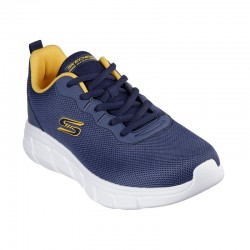 Sneakers Skechers Bobs Sport B Flex-icy Adge Hombre Marino