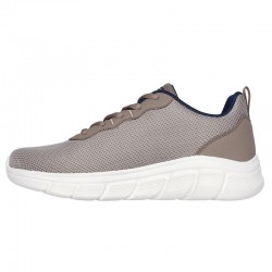 Sneakers Skechers Bobs Sport B Flex-icy Adge Hombre Taupe