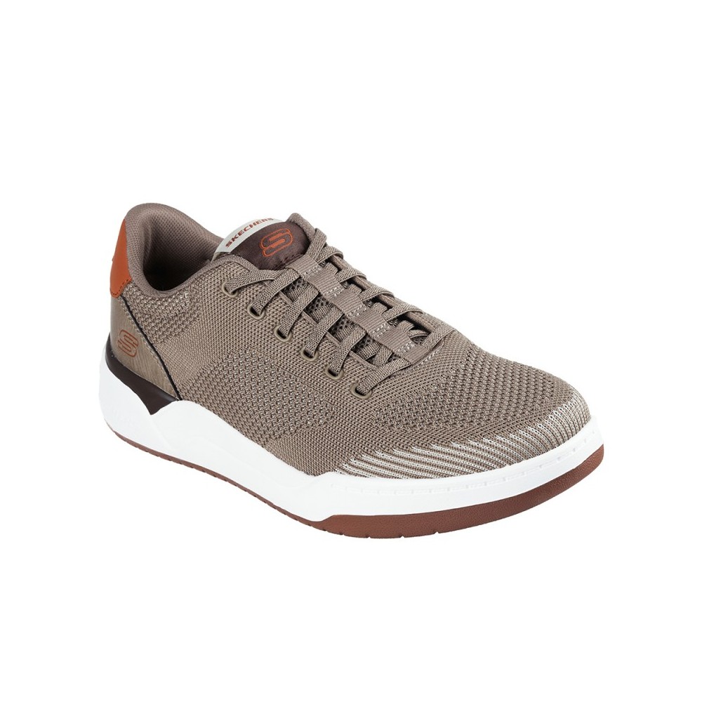 Sneakers Skechers Relaxed Fit:corliss-dorset Hombre Taupe