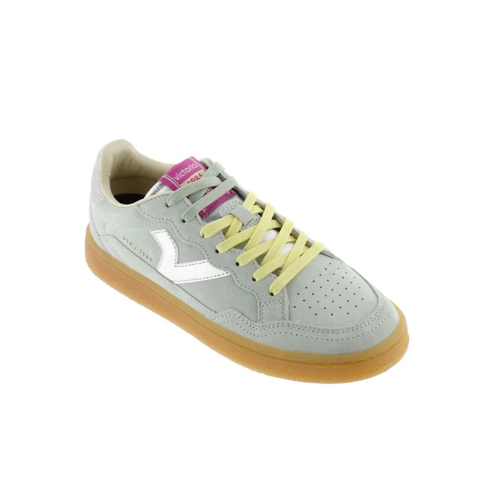 Sneakers Victoria Smash - Suede Color Mujer Menta