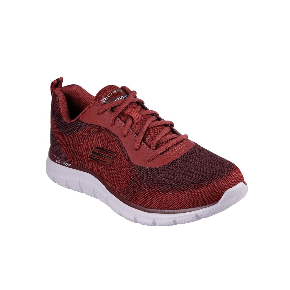 Sneakers Skechers Track-glendor Hombre Burdeos