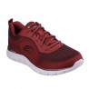 Sneakers Skechers Track-glendor Hombre Burdeos