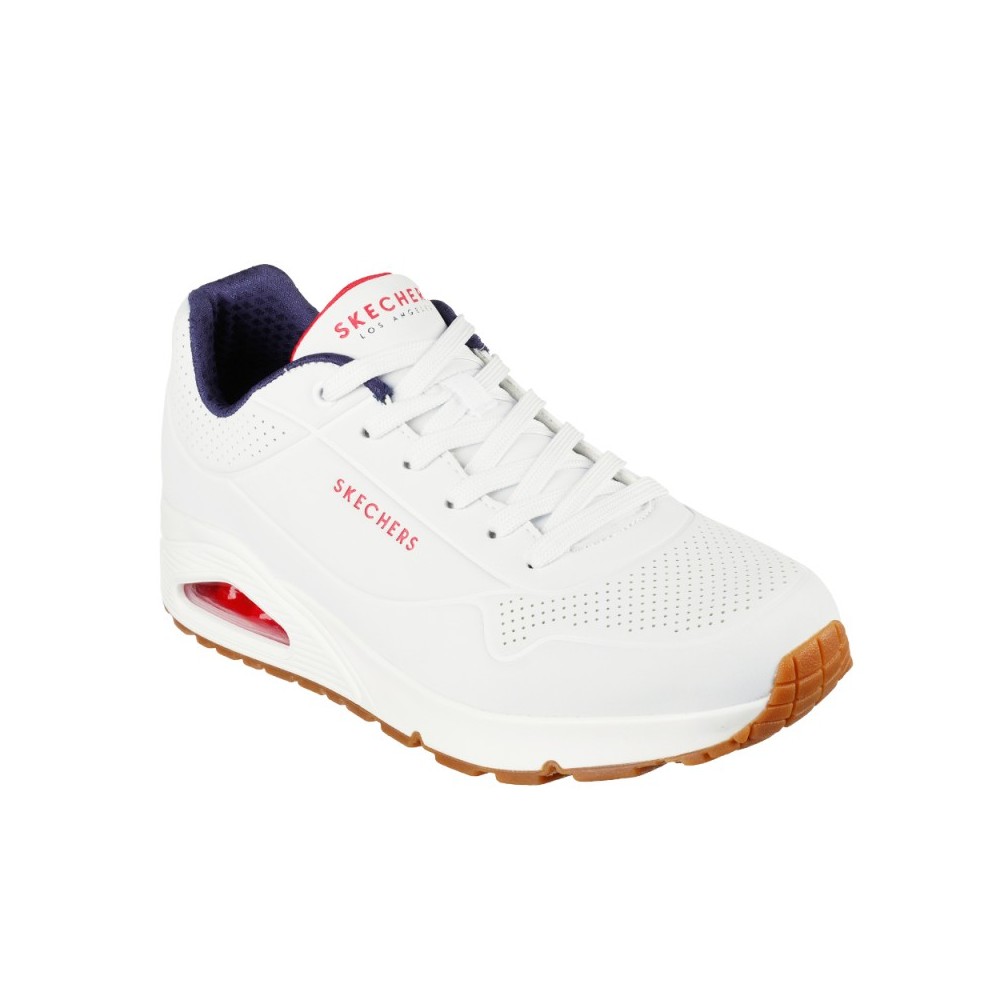Sneakers Skechers 52458 Hombre Blanco-azul