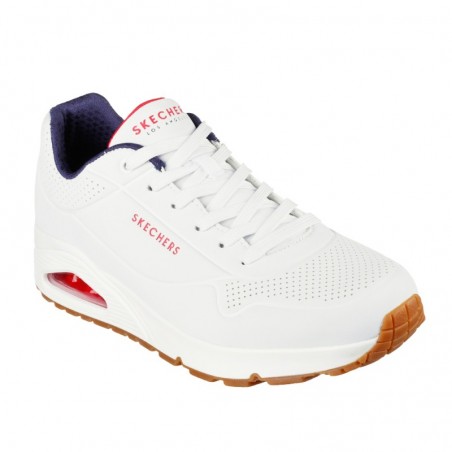 Sneakers Skechers 52458 Hombre Blanco-azul