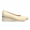 Mocasines Pitillos 5740 Mujer Oro