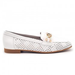 Mocasines Pitillos 5644 Mujer Blanco