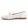 Mocasines Pitillos 5644 Mujer Blanco