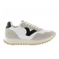 Sneakers Victoria Viento Nylon & Serraje Mujer Negro