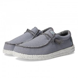 Zapatillas Lona Hey Dude Wally Sport Hombre Gris