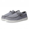 Zapatillas Lona Hey Dude Wally Sport Hombre Gris