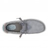 Zapatillas Lona Hey Dude Wally Sport Hombre Gris