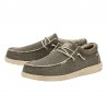Zapatillas Lona Hey Dude Wally Braided Hombre Verde
