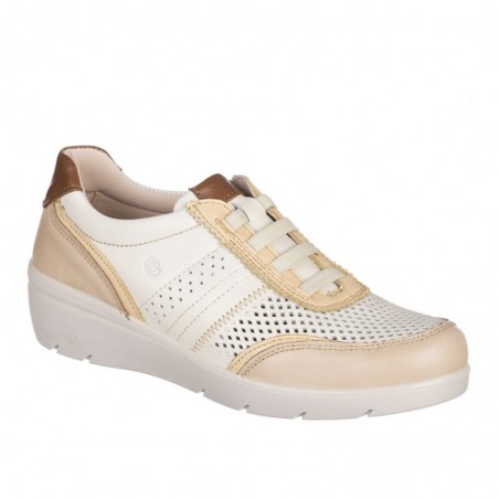 Zapatos de Sport Laura Azaña 26842 Mujer Beig