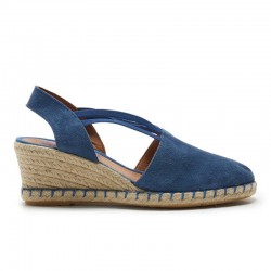 Cuñas de Esparto Verbenas Maika Mujer Azul