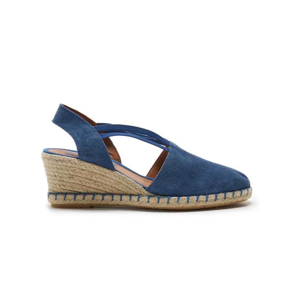 Cuñas de Esparto Verbenas Maika Mujer Azul