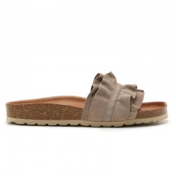 Sandalias Planas Verbenas Rocio Mujer Taupe
