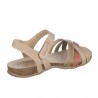 Sandalias Planas Inter-bios 4486 Mujer Beig-kaki
