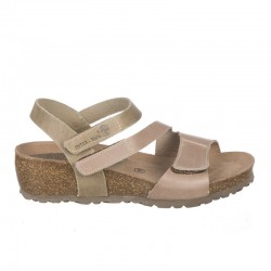 Cuñas Inter-bios 5378 Mujer Beig-kaki