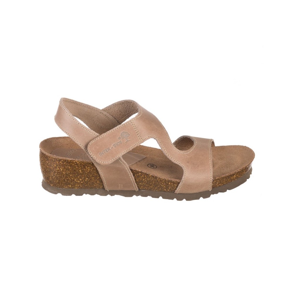 Sandalias Inter-bios 5316 Mujer Beig