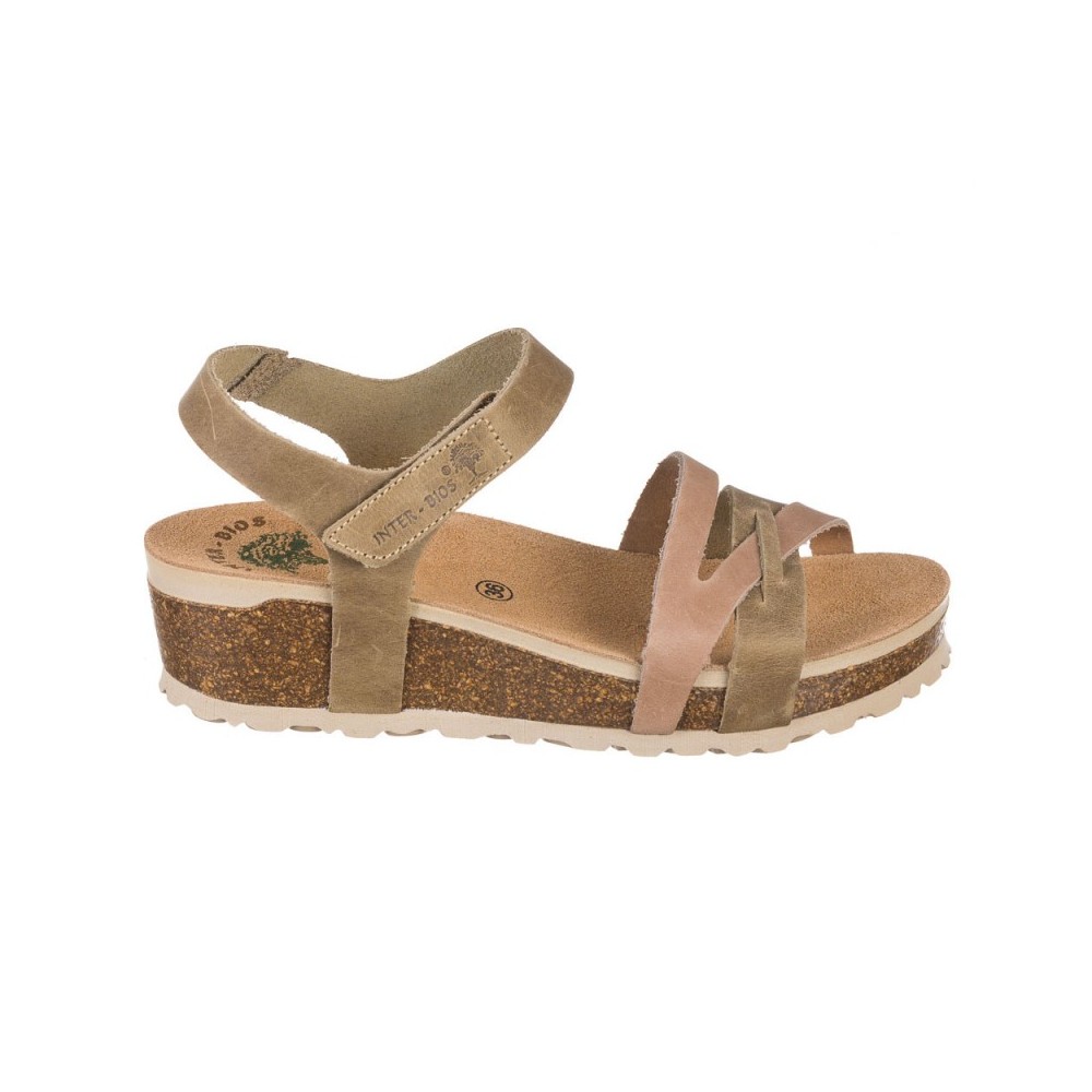 Cuñas Inter-bios 5803 Mujer Kaki