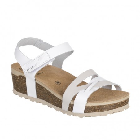 Cuñas Inter-bios 5803 Mujer Blanco-gris