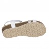 Cuñas Inter-bios 5803 Mujer Blanco-gris