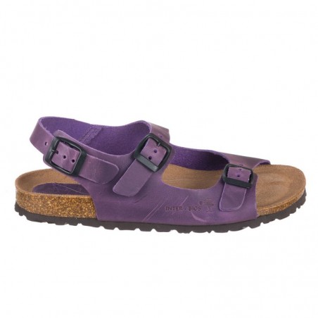 Sandalias Planas Inter-bios 7112 Mujer Morado