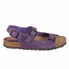 Sandalias Planas Inter-bios 7112 Mujer Morado