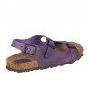 Sandalias Planas Inter-bios 7112 Mujer Morado