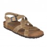 Sandalias Planas Inter-bios 7179 Mujer Kaki