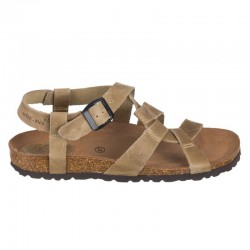 Sandalias Planas Inter-bios 7179 Mujer Kaki