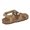 Sandalias Planas Inter-bios 7179 Mujer Kaki