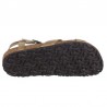 Sandalias Planas Inter-bios 7179 Mujer Kaki