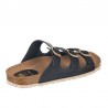Sandalias Planas Inter-bios 7231 Mujer Negro