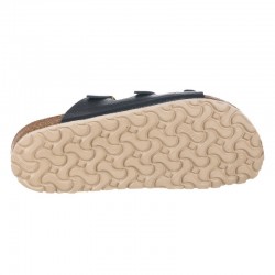 Sandalias Planas Inter-bios 7231 Mujer Negro