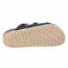 Sandalias Planas Inter-bios 7231 Mujer Negro