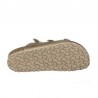 Sandalias Planas Inter-bios 7231 Mujer Kaki