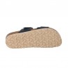Sandalias Planas Inter-bios 7232 Mujer Negro