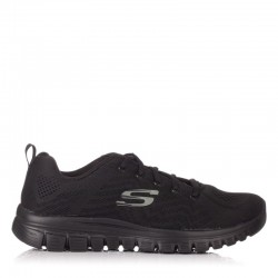 Sneakers Skechers Get Connected Mujer Negro-negro